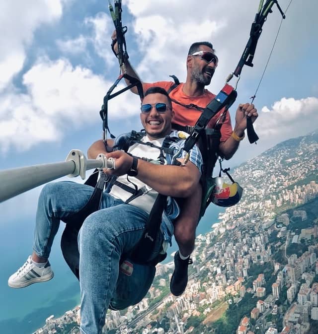 Beirut Paragliding by Omar Singer - Image 2