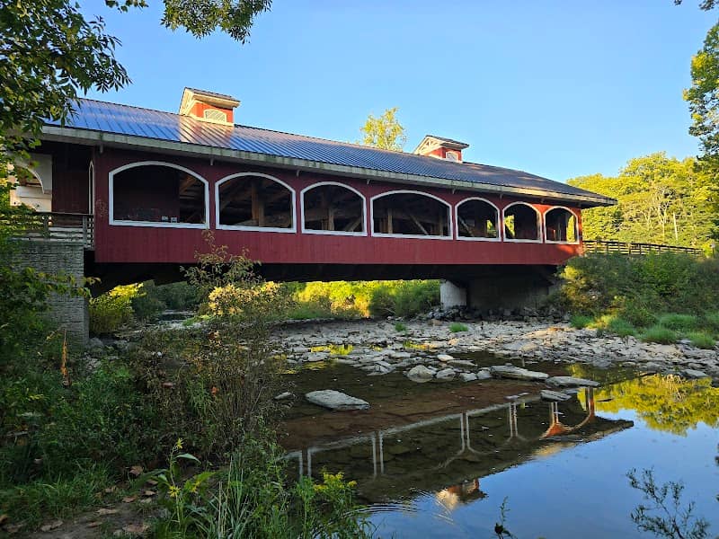 Hueston Woods State Park Covered Bridge - Image 2