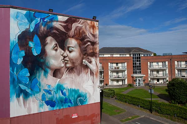 Licea ''Butterflies in my Stomach'' Mural - Image 2