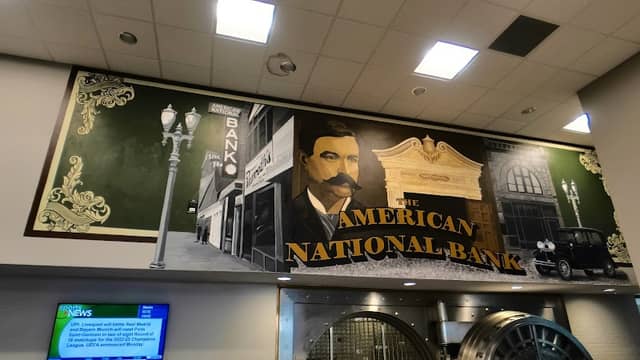 Walldog Mural - American Bank - Image 1