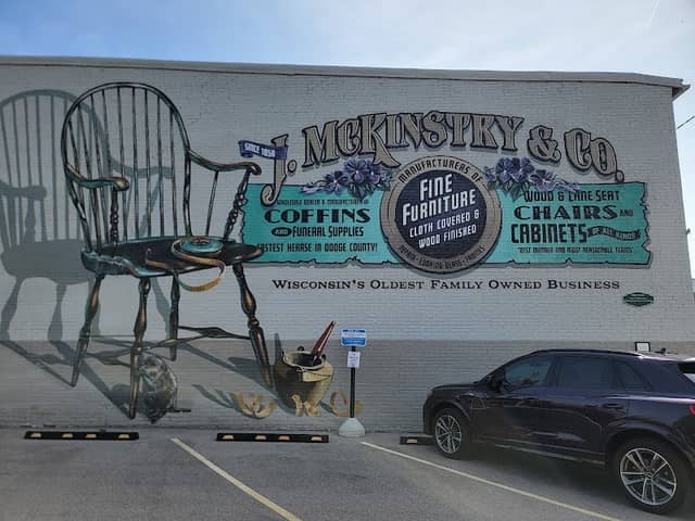 Walldog Mural - History of McKinstry's - Image 1