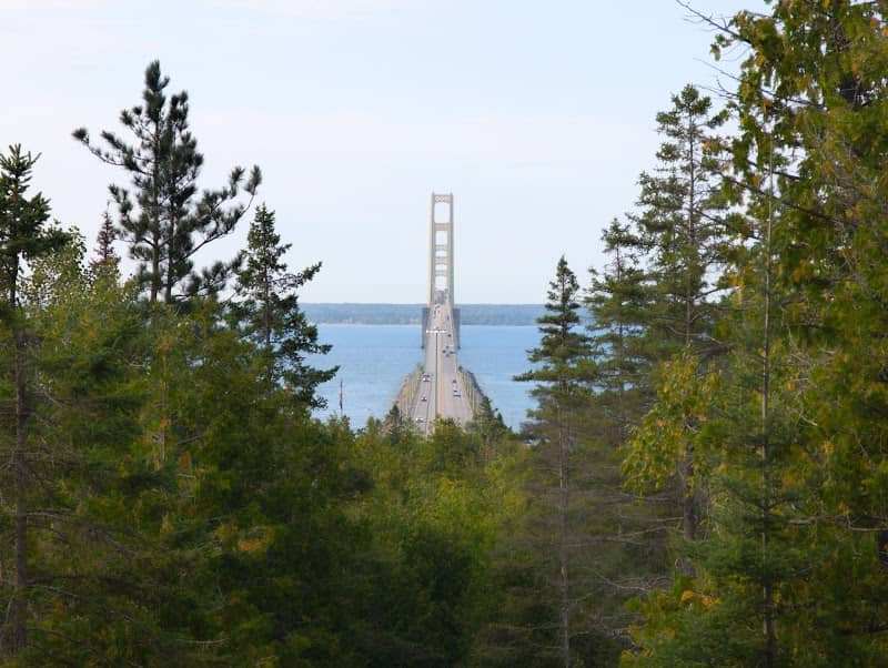 Mackinac Bridge (direct lookout through) - Image 1