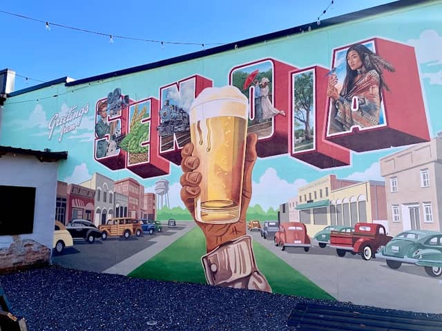 Greetings from Senoia Mural - Image 1