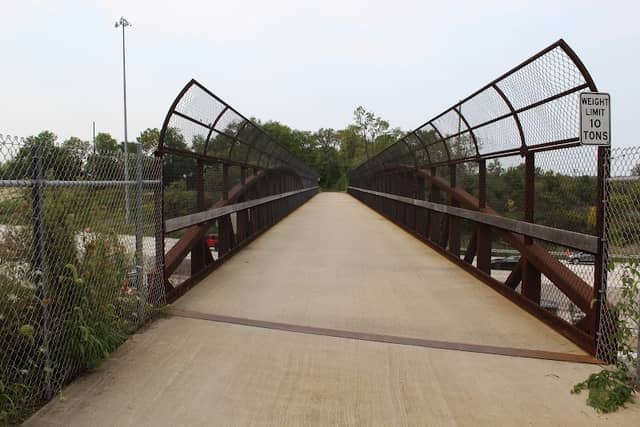 Old Plank Road Trail Crosses Interstate 80 - Image 1