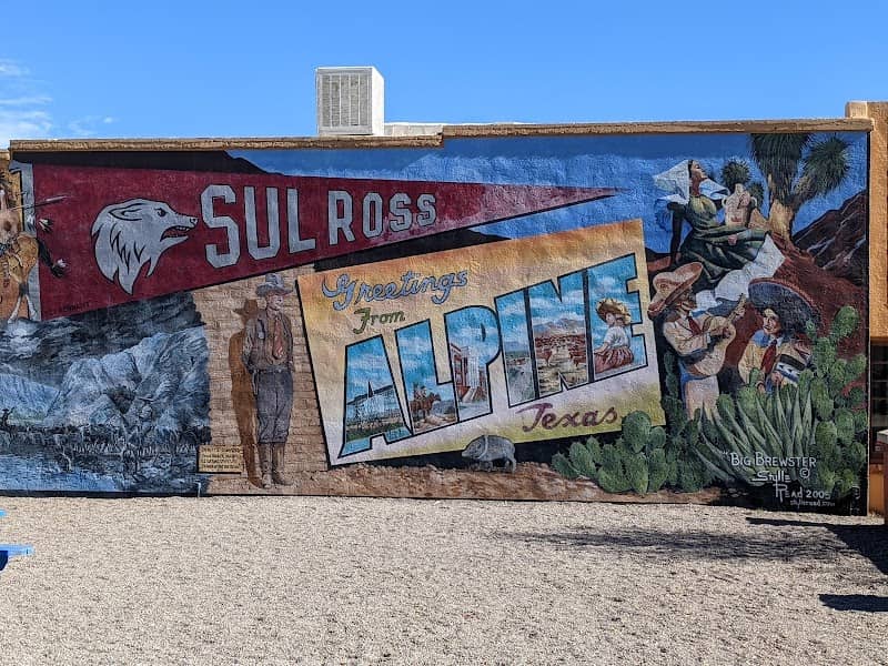 Greetings from Alpine Texas - Mural - Image 2
