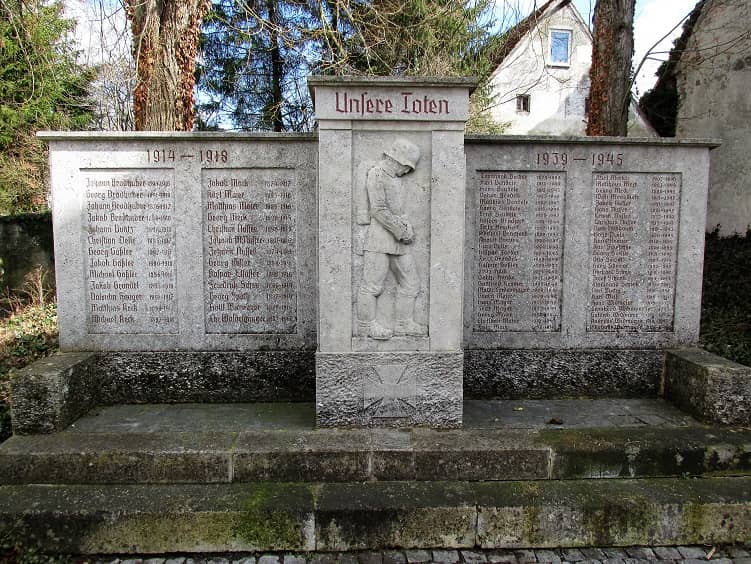 Bächingen an der Brenz, Kriegerdenkmal - Image 1