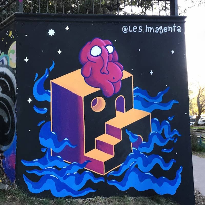 Mural Les Magenta - Image 2