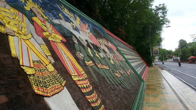 Mural Pengantin Adat Lampung - Image 2