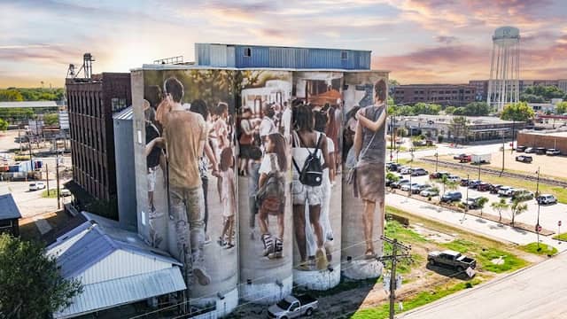 McKinney Silo Mural Project - Image 3