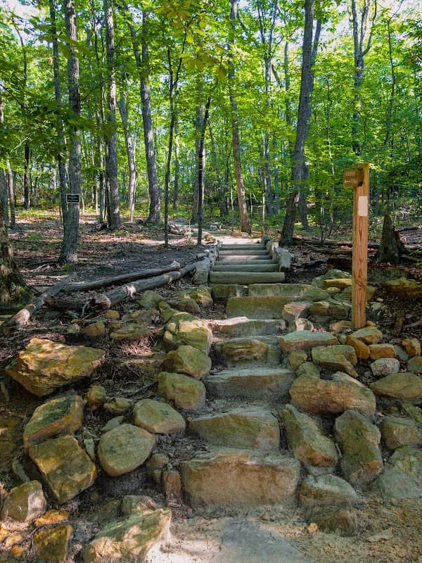 Junction of McAfee Knob Trail and Appalachian Trail - Image 1
