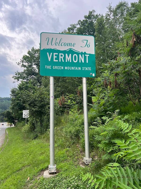Vermont Welcome Sign - Image 1