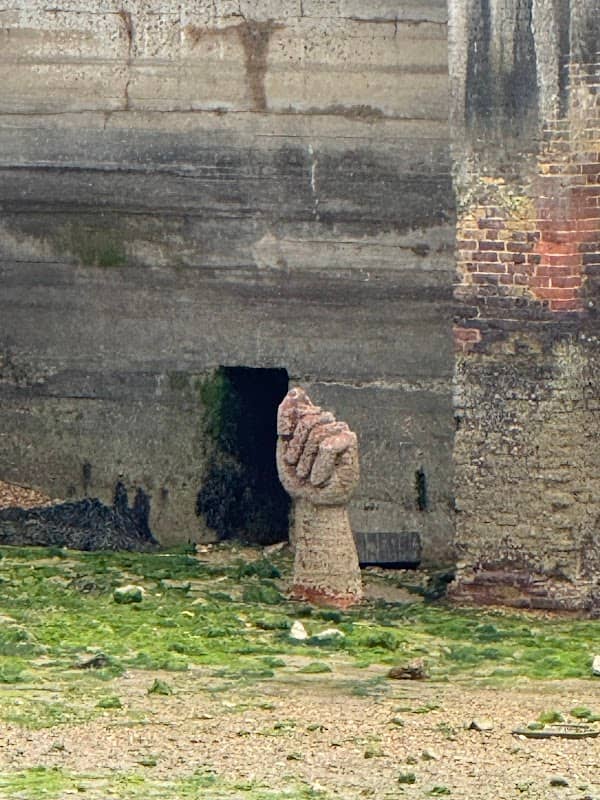 Folkestone Harbour Arm Sculpture. - Image 2