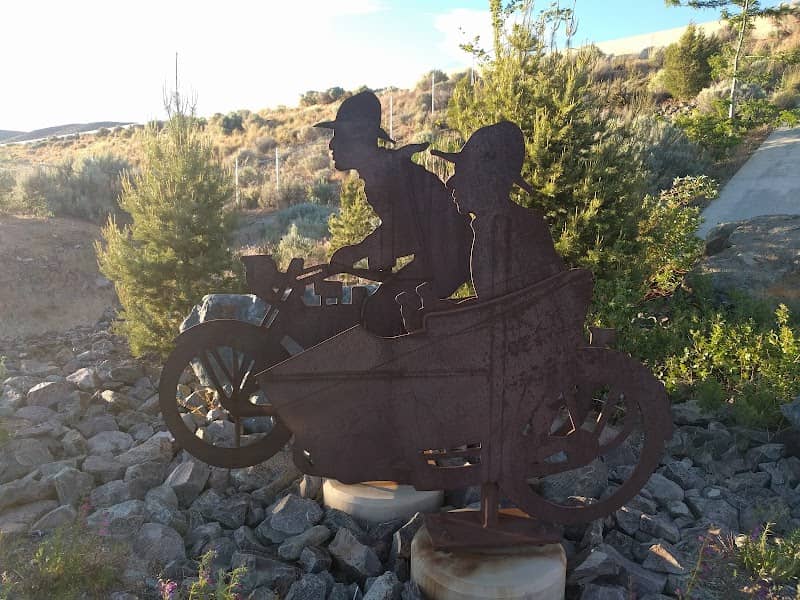 The bikers, Metal sculptures - Image 1