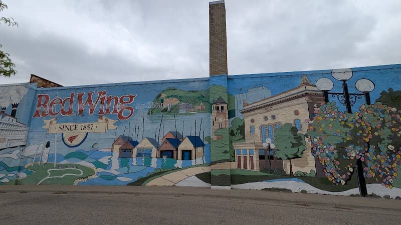 Red Wing Mural - Image 1