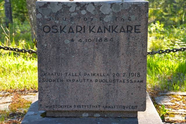 Memorial for Master Cheese Maker Oskari Kankare - Image 1