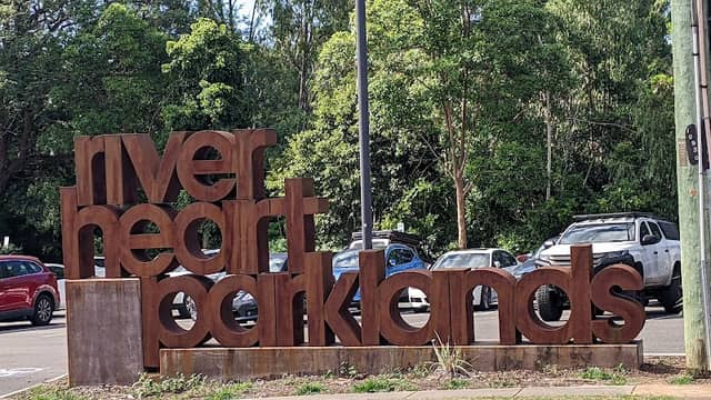 River Heart Parkland sign - Image 2