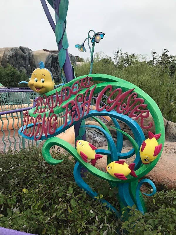 Flounder's Flying Fish Coaster - Image 2