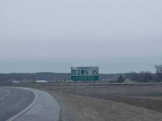 Illinois State Sign - Image 1