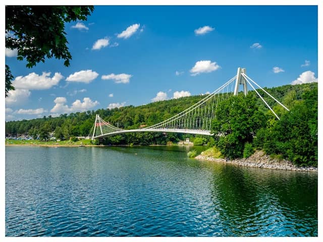 Hanging bridge over the Swiss Bay - Image 1