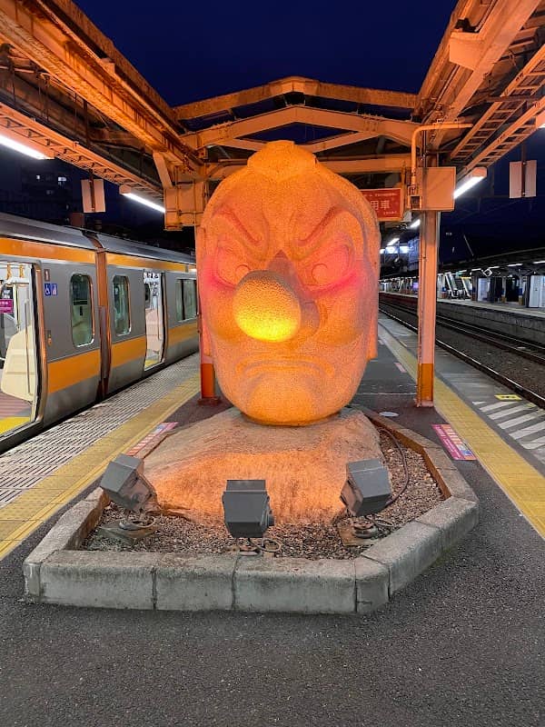 Takao Station Tengu Statue - Image 2