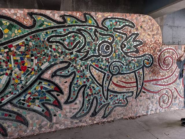 The Sanpitch Dragon Mural - Image 1