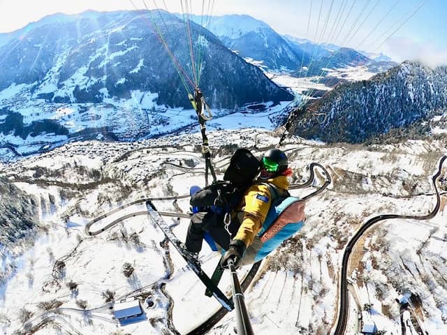 Tandem paragliding flight Verbier - Fly-Xperience - Image 2