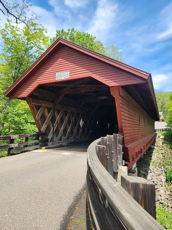 Historic Newfield Covered Bridge - Image 1