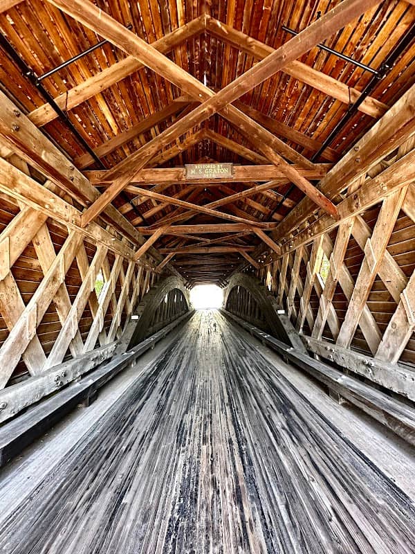 Historic Newfield Covered Bridge - Image 2