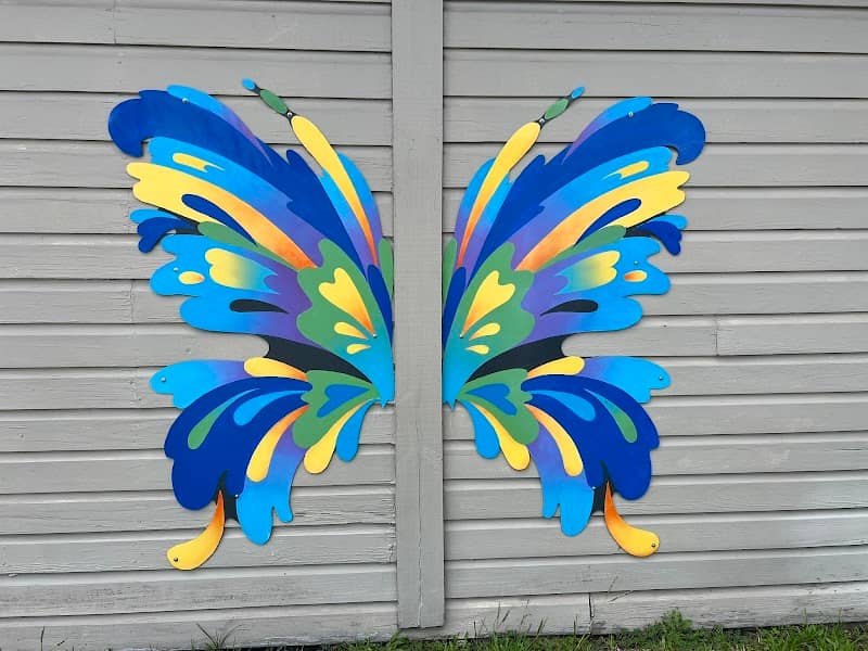 Picayune Colorful Wings Mural - Image 1