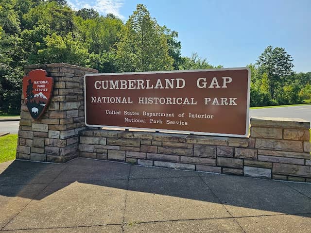 Cumberland Gap National Historical Park Sign - Image 1