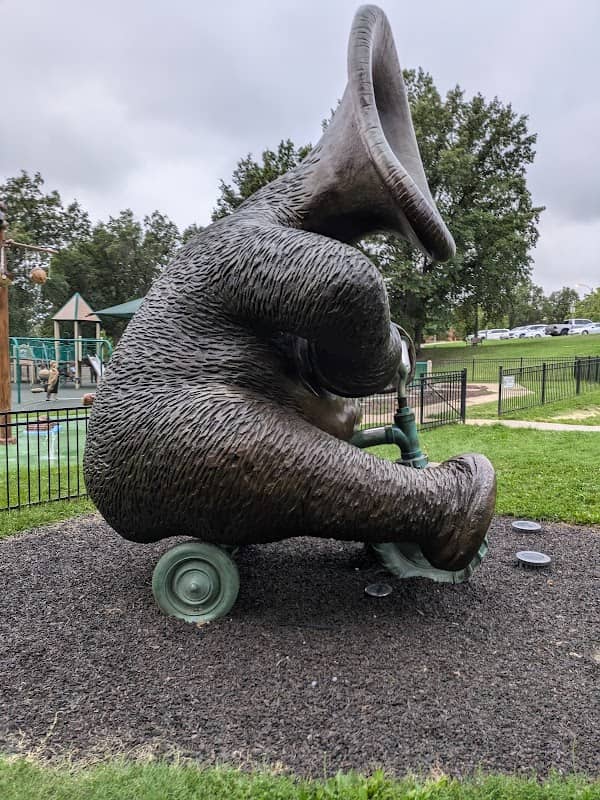 One of Us on a Tricycle sculpture - Image 1