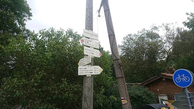 Turistický rozcestník Klecánky přívoz pravý břeh - Image 2