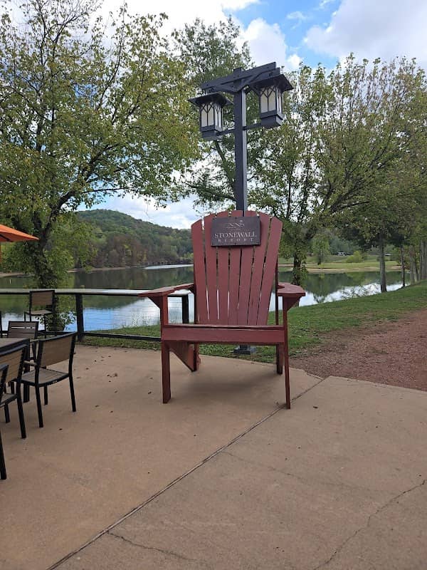 Stonewall Jackson, WV big chair - Image 1
