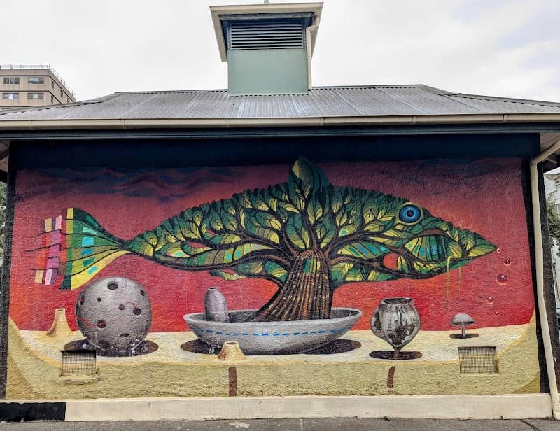 Bonsai Fish Mural by Mahtous - Image 1