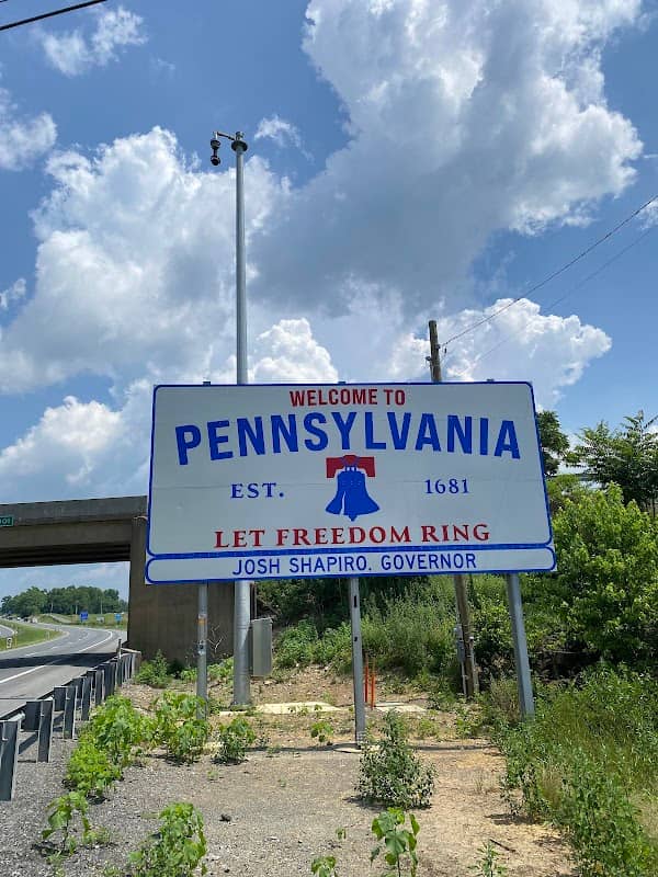 Welcome to Pennsylvania Sign - Image 1