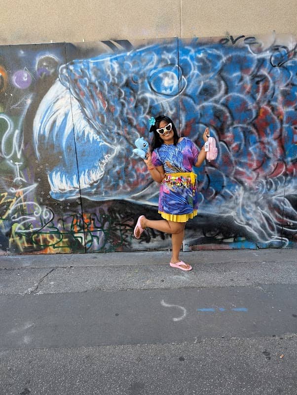 The graffiti wall - Image 1