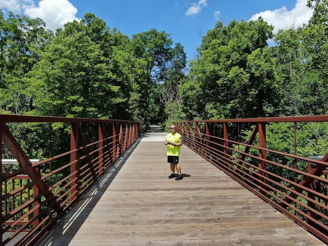 B&O Trail Bridge over White Lick Creek - Image 1