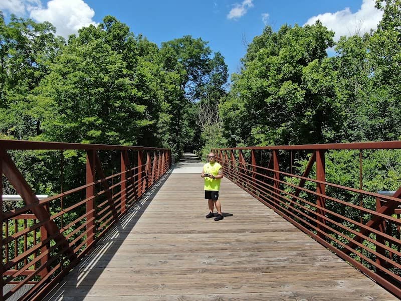B&O Trail Bridge over White Lick Creek - Image 1