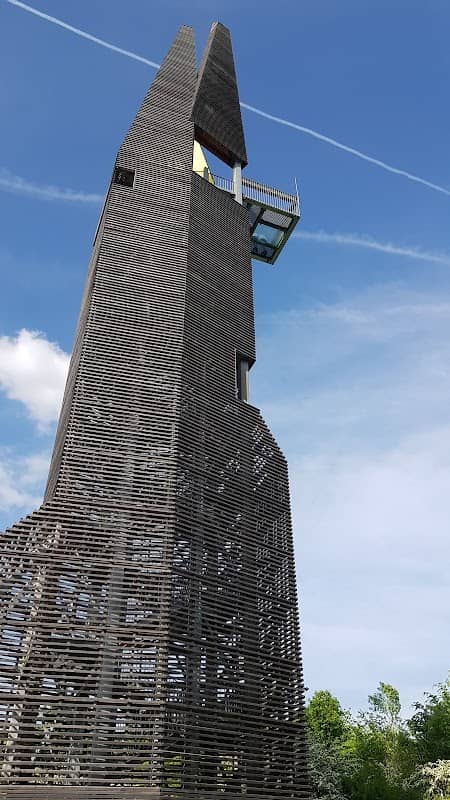 Aussichtsturm am Regionalpark Portal Weilbacher Kiesgruben - Image 1