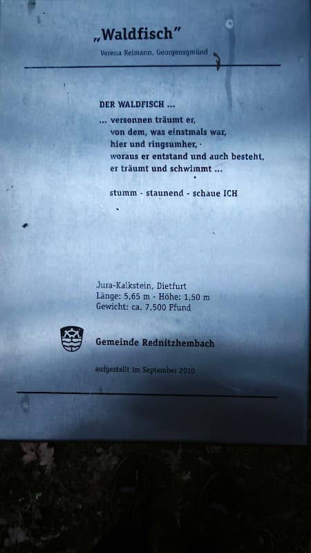 "Waldfisch" Kunstwerk - Image 1