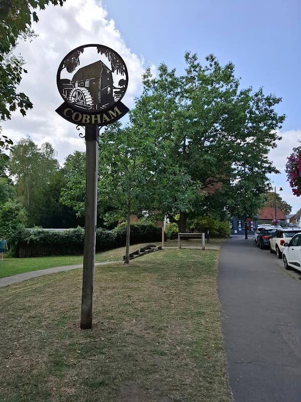The Cobham welcoming sign - Image 1