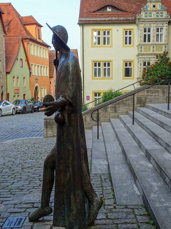 Bronzeskulptur des Hl. Jakobus - Image 1