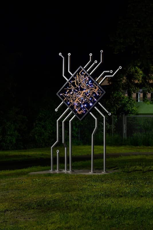 Lichtskulptur Makrocontroller - Image 2