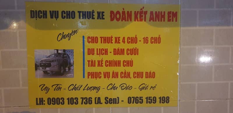 thue xe ut sen - Image 1