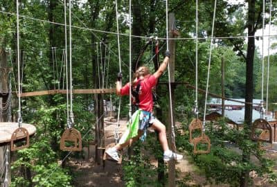 Tree Trekkers Frederick Outdoor Aerial Adventure Ropes and Zipline Park - Image 1