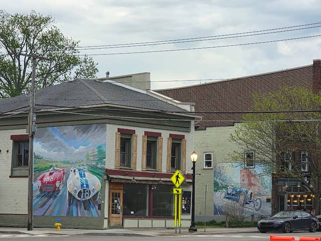 Bob Gillespie Art Murals (Local Artist tribute to early racing history) - Image 2