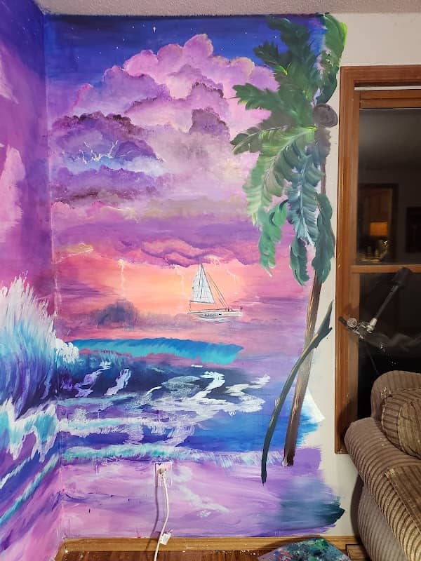 MJL Tropical Dreams Mural - Image 1
