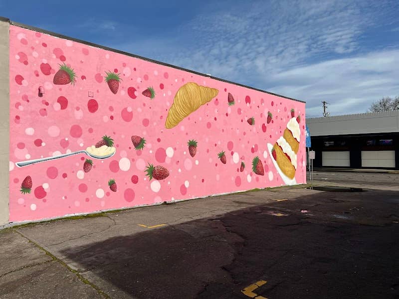 Strawberry Shortcake Mural - Image 1