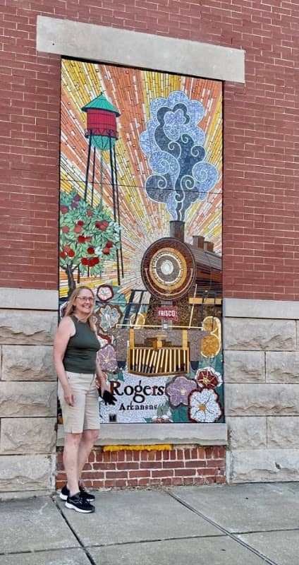 The Frisco Connects Mural at The Rogers Experimental House - Image 1