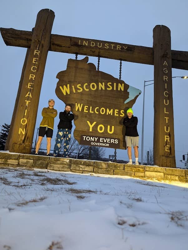 Wisconsin Welcomes You Sign - Image 1